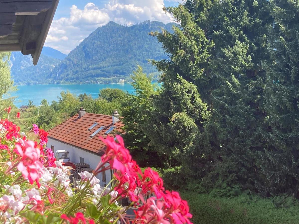 Ferienwohnung Mit Seeblick, Unterach Am Attersse Unterach am Attersee Exterior photo